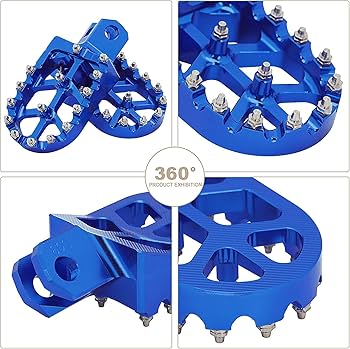 Amazon.com: IUVWISN Dirt Bike Foot Pegs,Motorcycle Footpegs Wider